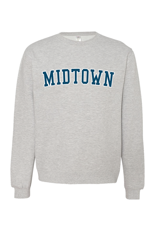 Grey Midtown Crewneck
