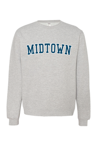 Grey Midtown Crewneck