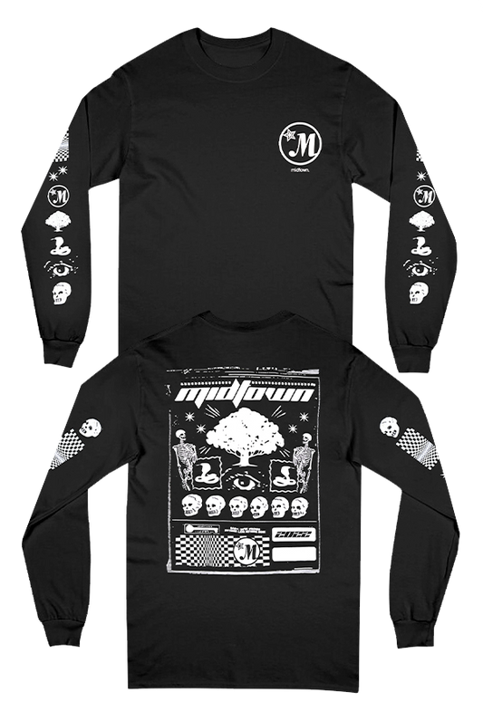 Black Skull Long Sleeve