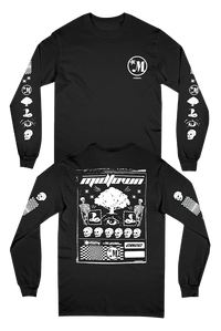 Black Skull Long Sleeve